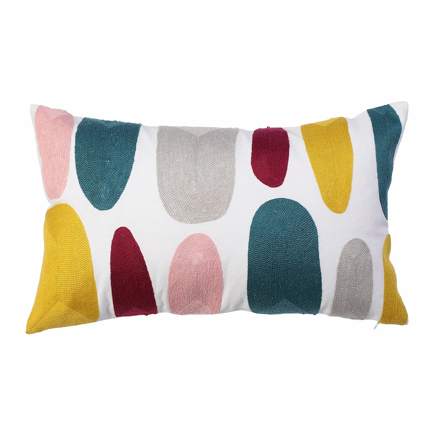 House Beautiful Abstract Domes Cushion - 30x50cm 1 House Beautiful Abstract Domes Cushion - 30x50cm