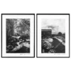 Country Living Set Of 2 Country Scene Prints - 30x40cm