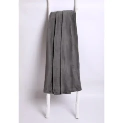 Fleece Throw 150x200cm - Charcoal -Curver Shop 12887889 1834843714349400