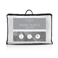 None Teddy Fleece Pillow