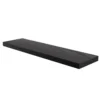Flexi Storage Decorative Shelving Floating Shelf Black Oak 900x38x240mm