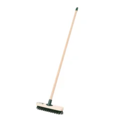 Charles Bentley Turret Deck Brush With Handle - 275mm