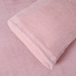 Snuggle Fleece Bedding Set - Blush - King -Curver Shop 12891921 7924869747743322