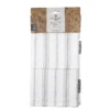 Country Living Tea Towels Woven Flat Stripe Sage - 2 Pack