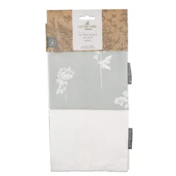 Country Living Tea Towel Woven Cow Parsley Print - 2 Pack