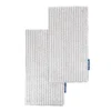 House Beautiful Woven Bold Stripe Tea Towels - 2 Pack - Mist