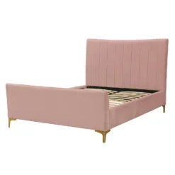 Donna Deco Double Bed - Blush