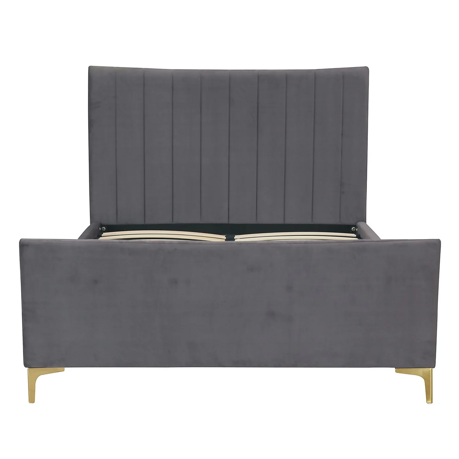 Donna Deco Double Bed - Grey 3 Donna Deco Double Bed - Grey - Image 3