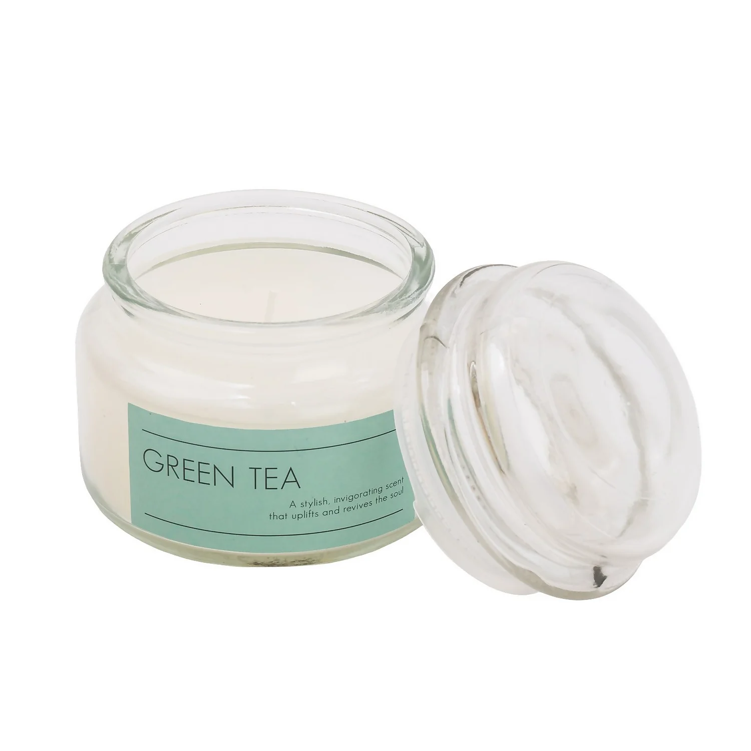 Green Tea Jar Candle 2 Green Tea Jar Candle - Image 2