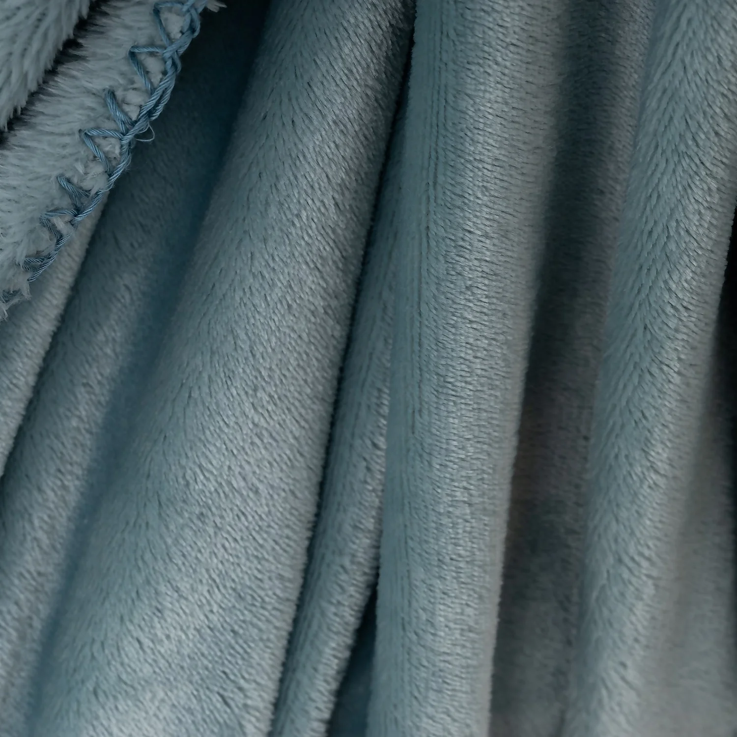 None Super Soft Throw - 125x150cm - Duck Egg 2 None Super Soft Throw - 125x150cm - Duck Egg - Image 2