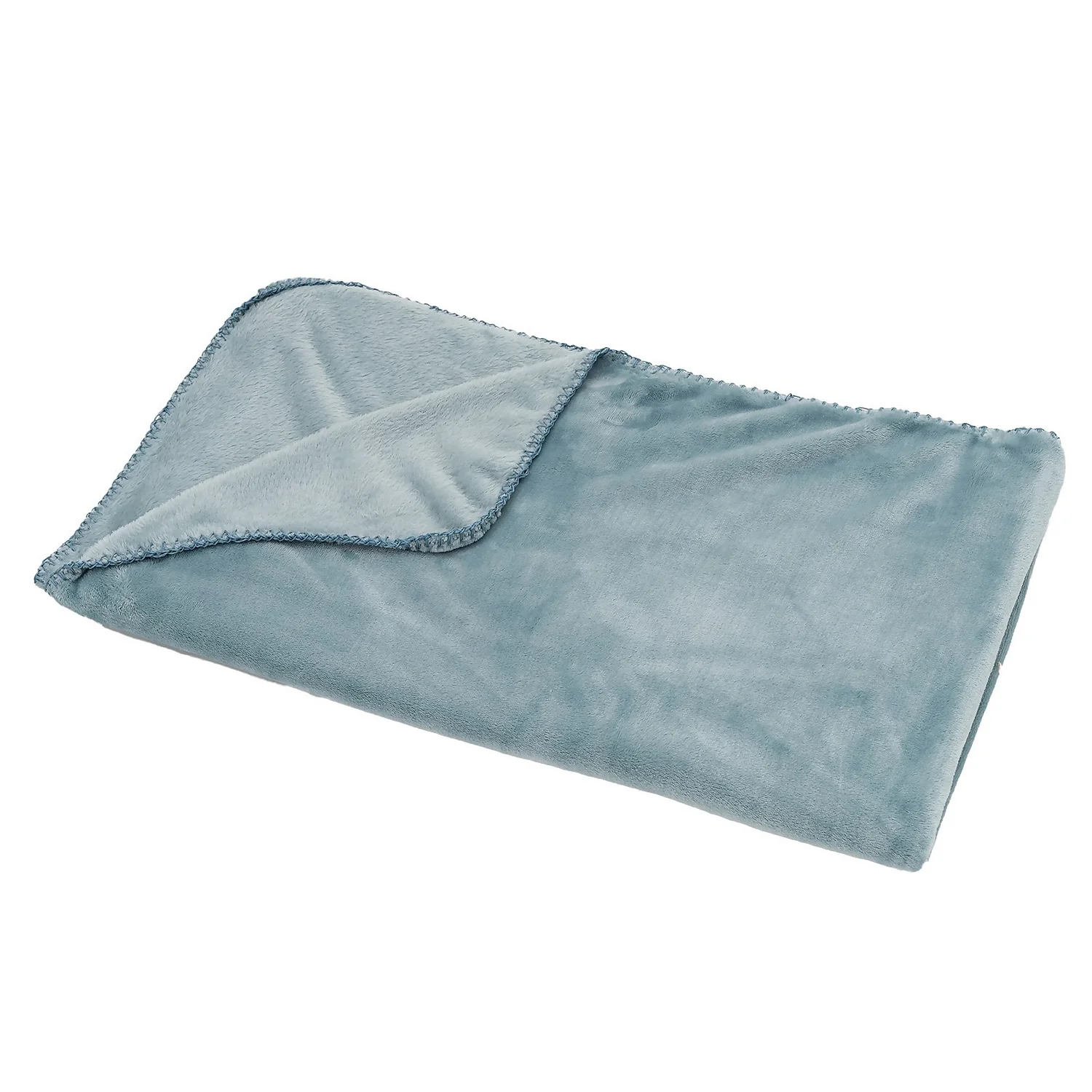 None Super Soft Throw - 125x150cm - Duck Egg 1 None Super Soft Throw - 125x150cm - Duck Egg