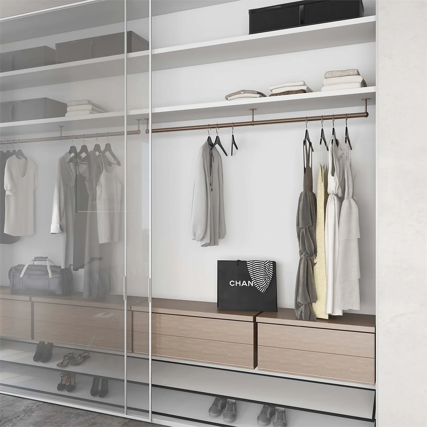 Antique Copper Tube - 1.2m 2 Antique Copper Tube - 1.2m - Image 2