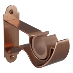 Push Fit Curtain Bracket -Antique Copper
