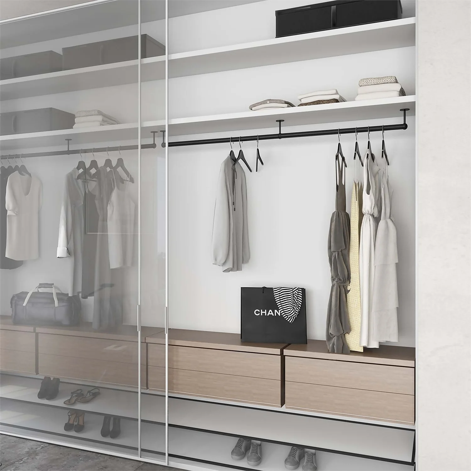 Black Tube - 1.2m 2 Black Tube - 1.2m - Image 2