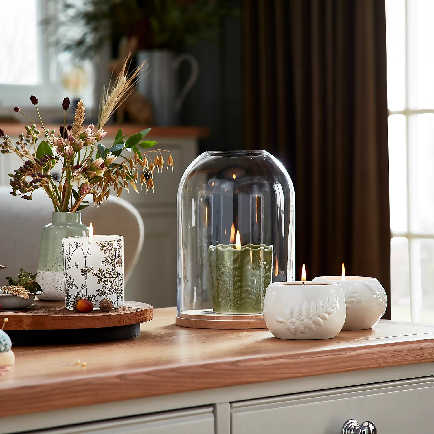 Set Of 2 Ceramic Candles 2 Set Of 2 Ceramic Candles - Image 2