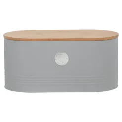 Typhoon Living Bread Bin - Grey