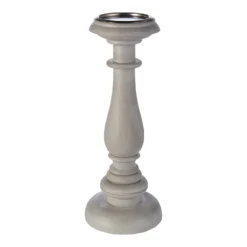 Country Living Wooden Pillar Holder - Large