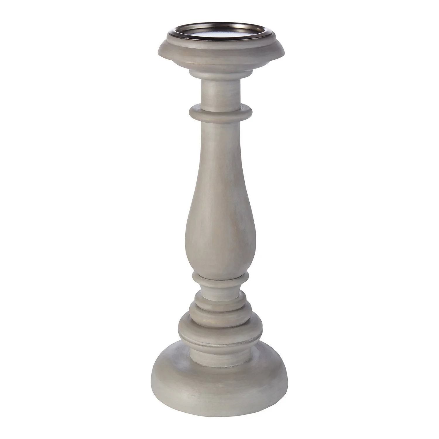 Country Living Wooden Pillar Holder - Large 1 Country Living Wooden Pillar Holder - Large