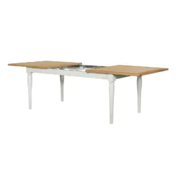 Westcott Oak Painted 6-8 Seat Extending Dining Table 11 Westcott Oak Painted 6-8 Seat Extending Dining Table -Curver Shop 12914128 1494898204965161