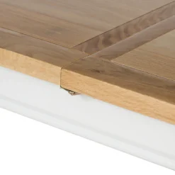 Westcott Oak Painted 6-8 Seat Extending Dining Table 14 Westcott Oak Painted 6-8 Seat Extending Dining Table -Curver Shop 12914128 5074898205028098