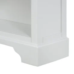 Westcott Oak Painted Low Open Bookcase 13 Westcott Oak Painted Low Open Bookcase -Curver Shop 12914130 1234938893685333