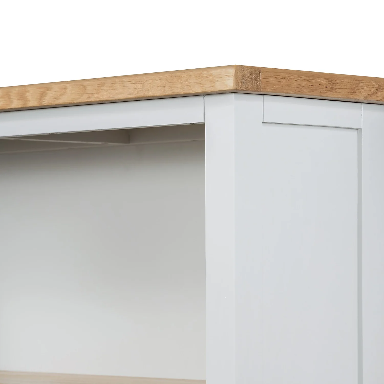 Westcott Oak Painted Low Open Bookcase 5 Westcott Oak Painted Low Open Bookcase - Image 5