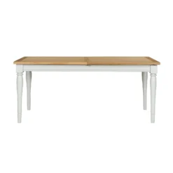 Westcott Oak Painted 8-10 Seat Extending Dining Table -Curver Shop 12914131 1324898205319545