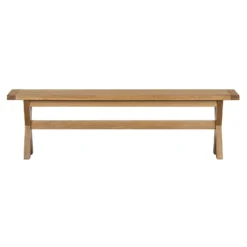 Hocombe Dining Bench - Oak -Curver Shop 12914675 1224933241787546