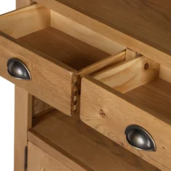 Hocombe Display Bookcase - Oak -Curver Shop 12914676 1644933241392503