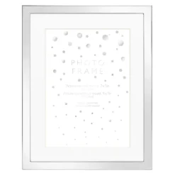 Elegant Metal Photo Frame 7x5 - Silver