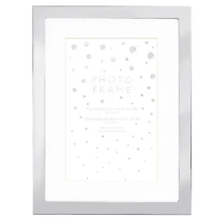 Elegant Metal Photo Frame 6x4 - Silver