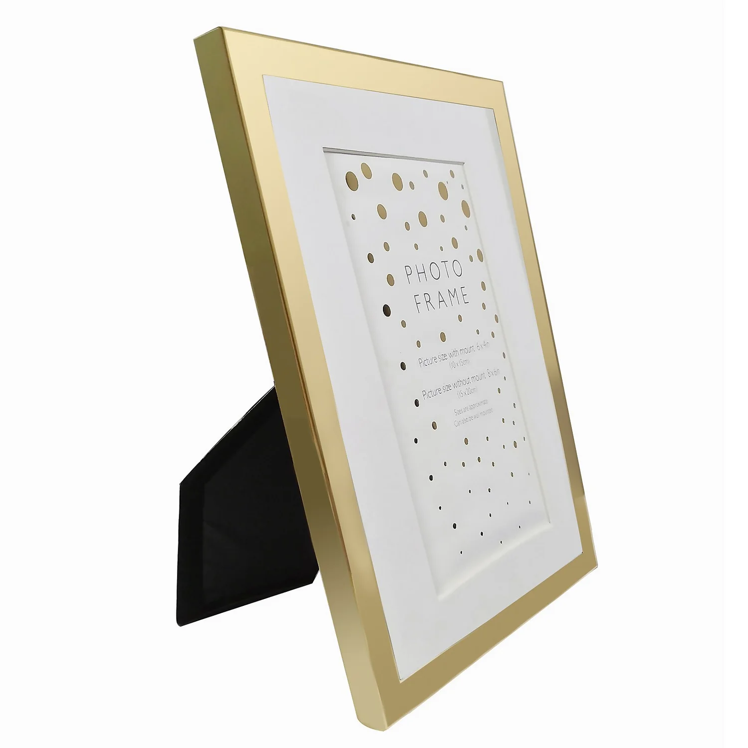 Elegant Metal Photo Frame 6x4 -Gold 2 Elegant Metal Photo Frame 6x4 -Gold - Image 2