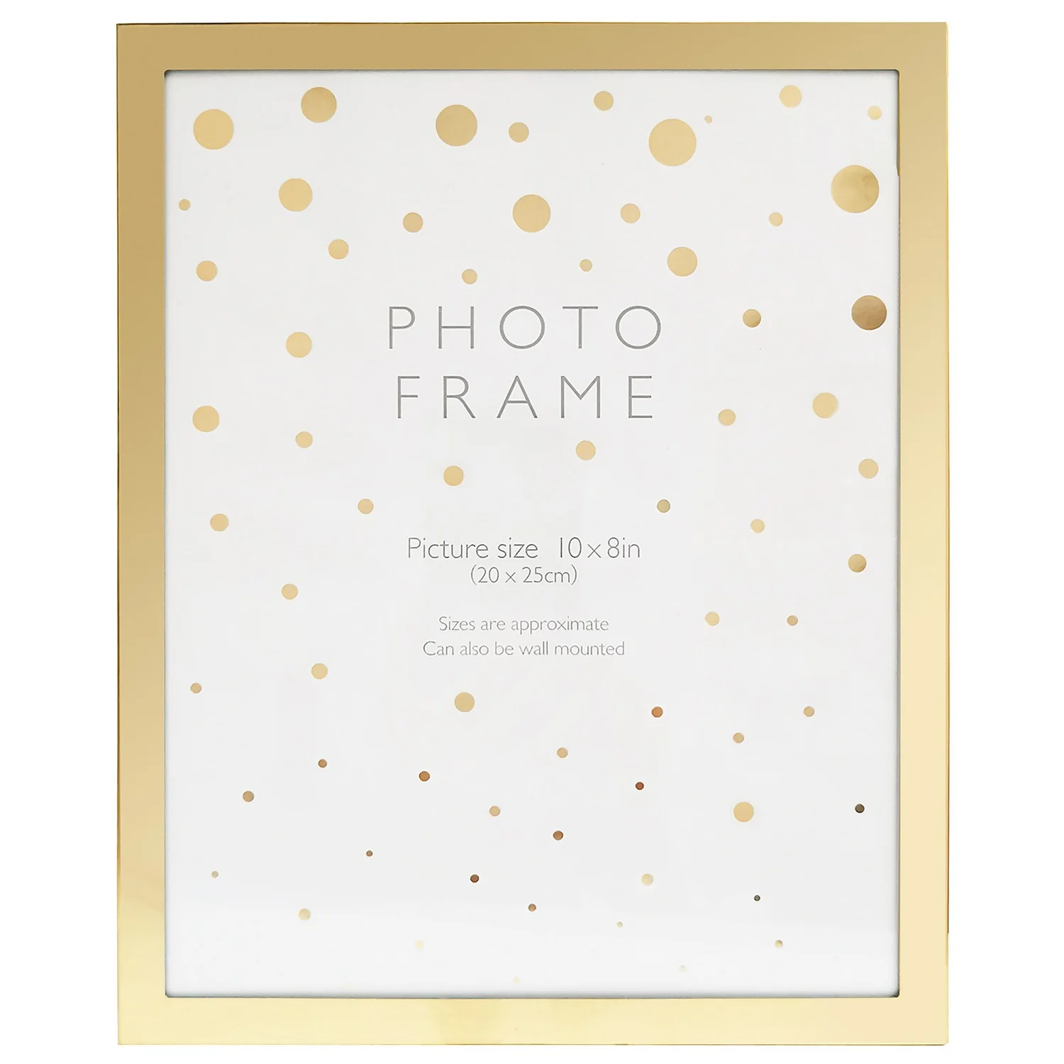 Elegant Metal Photo Frame 10x8 - Gold 1 Elegant Metal Photo Frame 10x8 - Gold