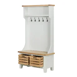 Ashstead Hallway Storage Unit - Ivory -Curver Shop 12917104 6914897162646991