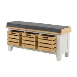 Ashstead Storage Bench - Oak & Ivory 10 Ashstead Storage Bench - Oak & Ivory -Curver Shop 12917106 1164897162726602
