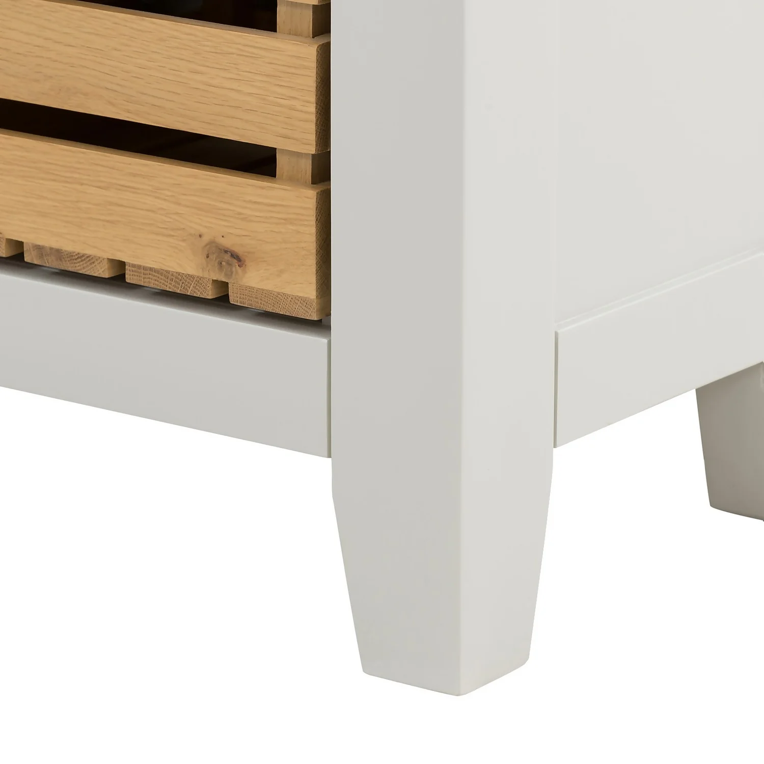 Ashstead Storage Bench - Oak & Ivory 8 Ashstead Storage Bench - Oak & Ivory - Image 8