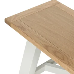 Ashstead Bench - Oak & Ivory -Curver Shop 12917114 1154897161579243