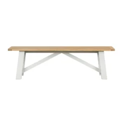 Ashstead Bench - Oak & Ivory -Curver Shop 12917114 2104897161400776