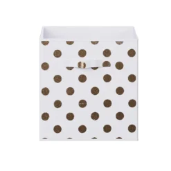 Living Elements Compact Cube Foil Spot Insert - White & Gold 5 Living Elements Compact Cube Foil Spot Insert - White & Gold -Curver Shop 12932945 6944887875943942