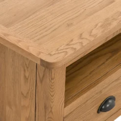 Norbury Corner TV Stand - Oak -Curver Shop 12940834 2274873340745210