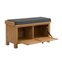 Norbury Hallway Bench - Oak -Curver Shop 12940842 1874898190075729