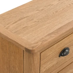 Norbury 5 Drawer Chest - Oak -Curver Shop 12940848 1454873339610670
