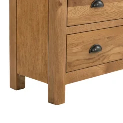 Norbury 5 Drawer Chest - Oak -Curver Shop 12940848 1904873339647315