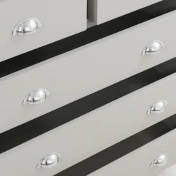 Norbury 5 Drawer Chest - Grey -Curver Shop 12940860 1604873335703758