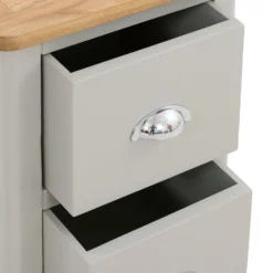 Norbury 2 Drawer Bedside Table - Grey -Curver Shop 12940865 6784873335389277