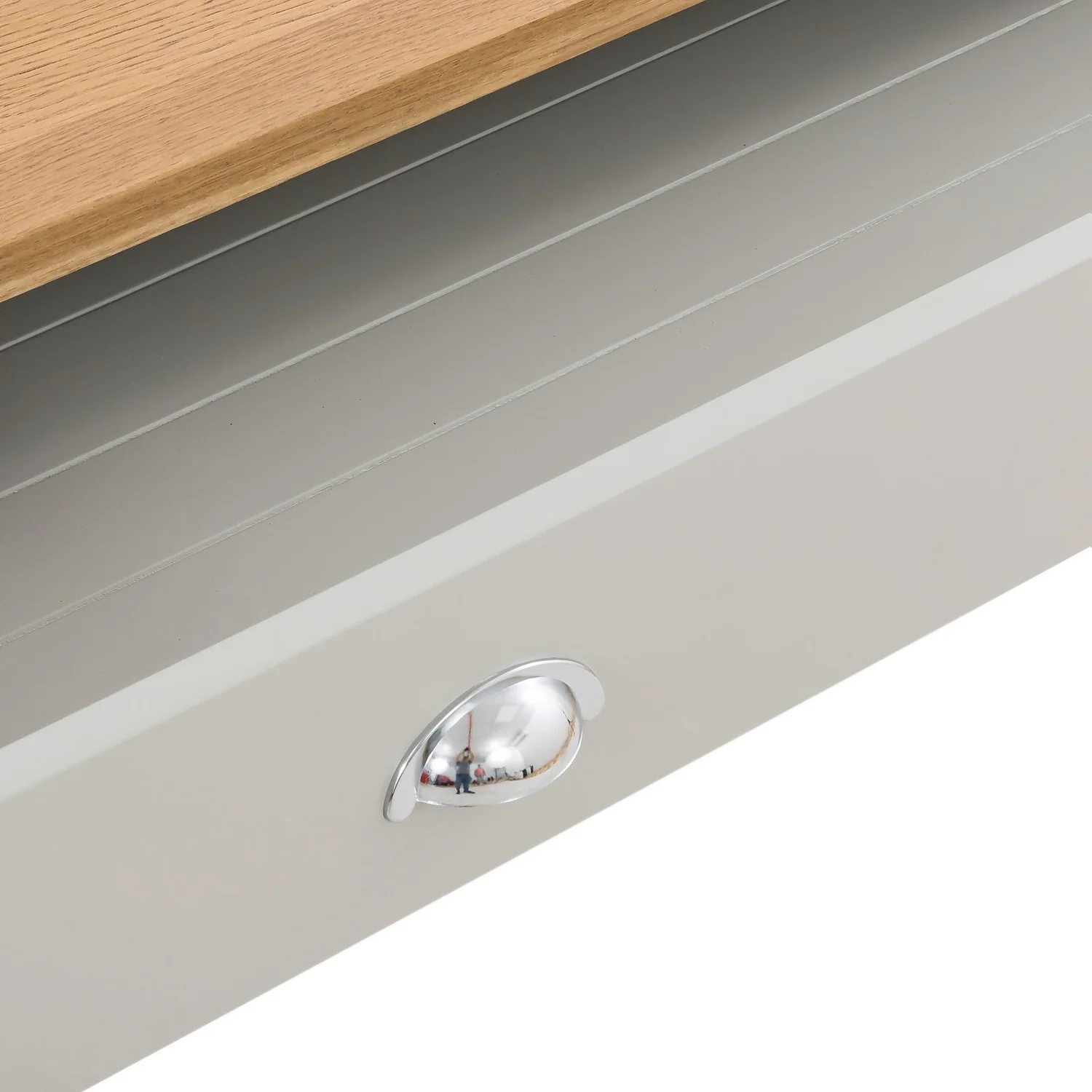 Norbury Desk - Grey 5 Norbury Desk - Grey - Image 5