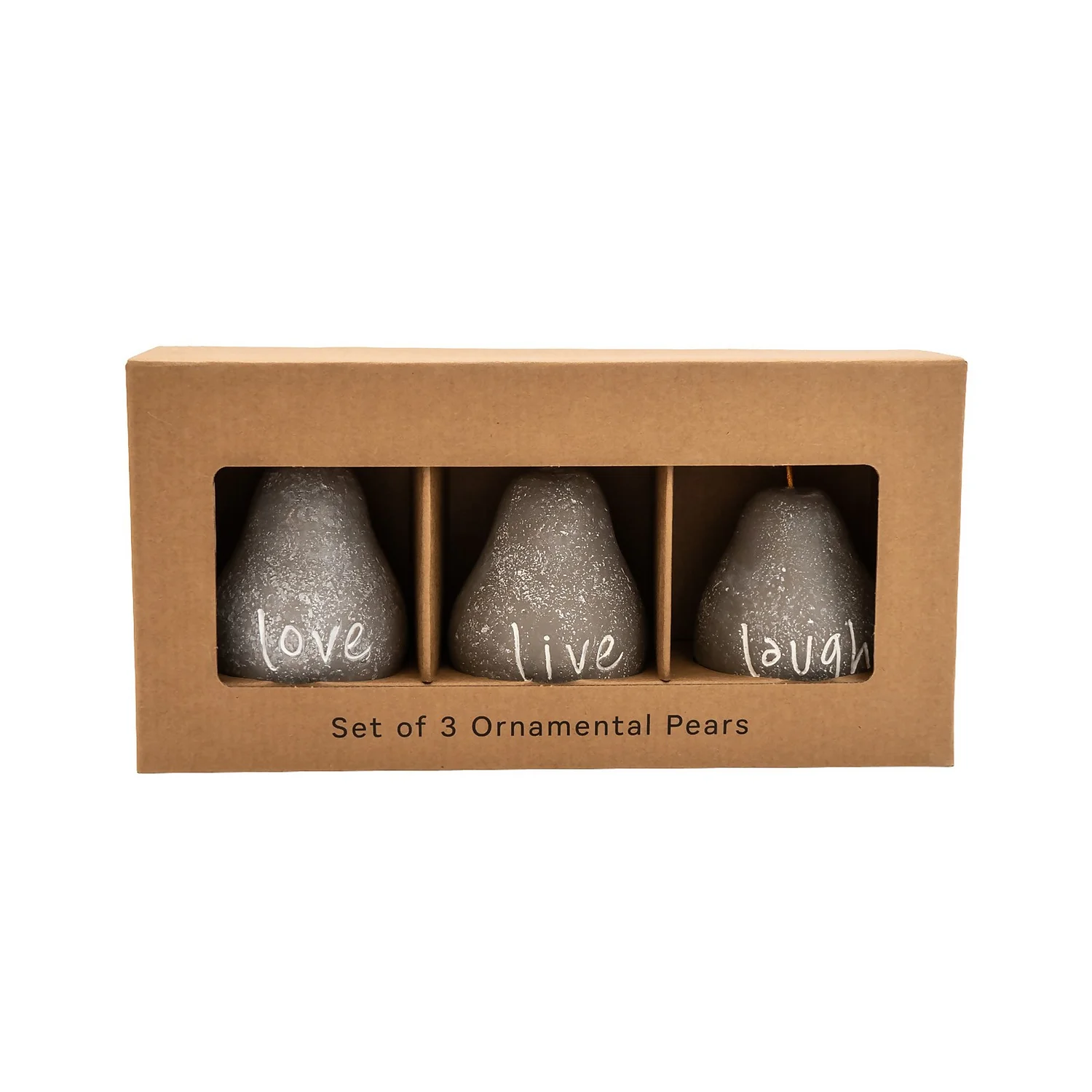 Set Of 3 Fruit Ornament 3 Set Of 3 Fruit Ornament - Image 3