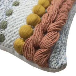 Cotton Knot Cushion - 30x50cm -Curver Shop 12940892 5434862494379229