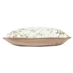 Gypsophila Print Cushion - 43x43cm - Olive -Curver Shop 12969608 1364909089297288