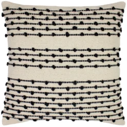 Cotton Line Knotted Cushion - 45x45cm